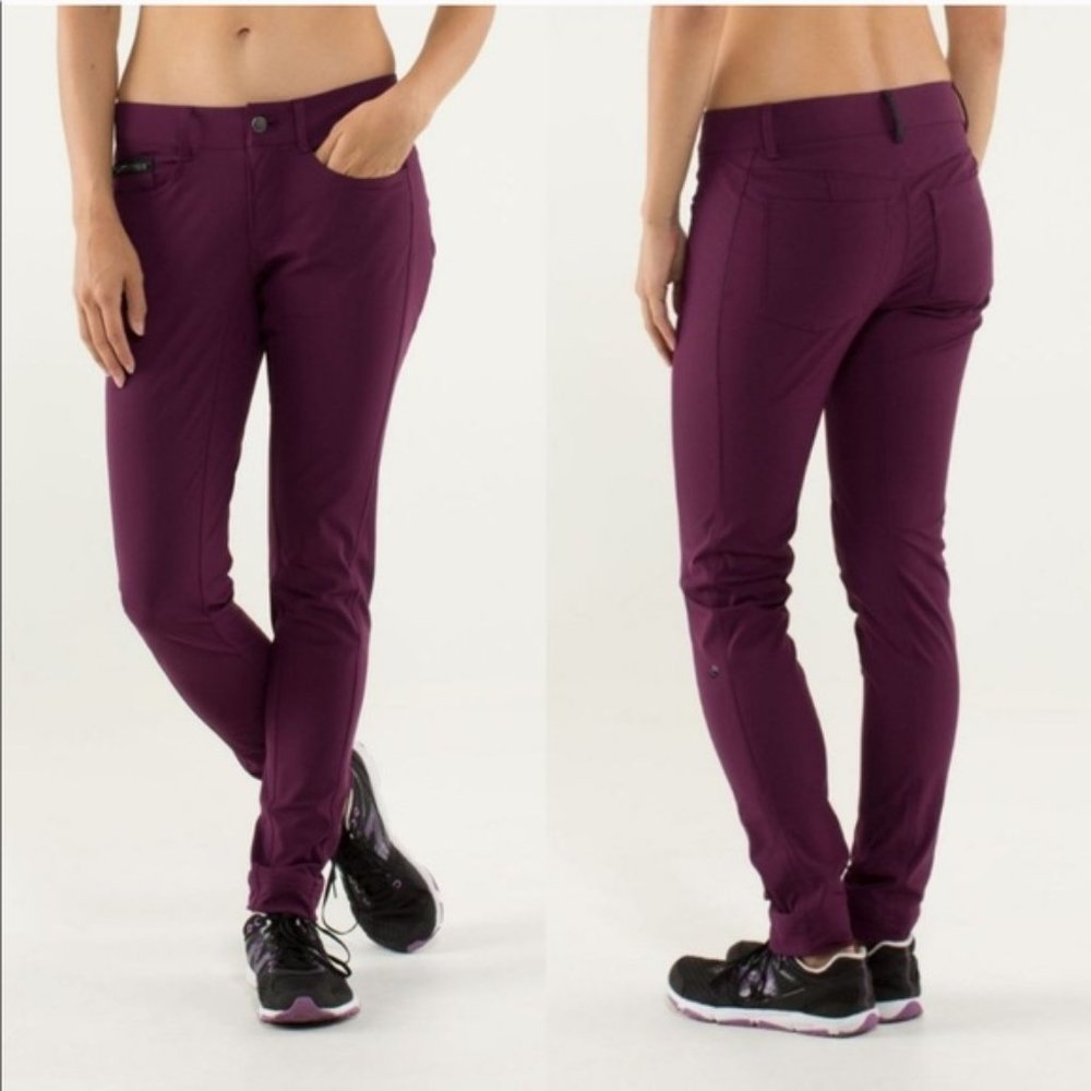 Lululemon Urbanite Commuter Pants Slim Fit Trouser